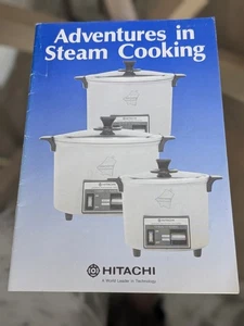 Abenteuer im Dampfgaren Hitachi Kochbuch Rezepte PB Vintage Broschüre - Bild 1 von 3
