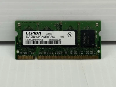 Elpida EBE11UE6ACUA-8G-E 1GB Memory Module - Image 1 of 2