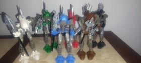 Bionicle Rahkshi: 8587 , 8588 , 8589 , 8590 , 8591 , 8592 w/ Kraata. Complete  .