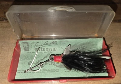 Vintage Tony Accetta River Devil Lure - Image 1 of 4