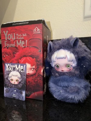 Figura colgante muñeca de peluche serie You Found Me POP MART x Skullpanda - Cerberus Foto 1 de 4