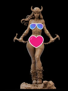 1/24 Resin Figur Modell Full Kit Demon NSFW unbemalt ungebaut DIY Toys - Bild 1 von 5