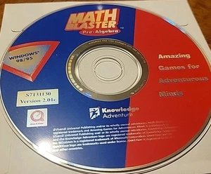 Math Blaster PRE-ALGEBRA PC CD-ROM Win/Mac Tested Works! - Picture 1 of 1
