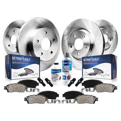 Detroit Axle Brake Rotors + Pads Ford Windstar Front and Rear Brakes Roto - Image 1 of 4