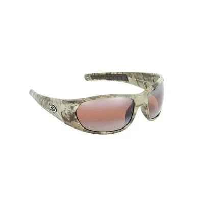 Strike King S11 Champlain - Amber lenses  Mossy Oak  Polarized Fishing Glasses - Image 1 of 4