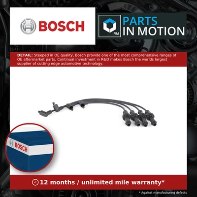 HT Leads Ignition Cables Set fits CITROEN BX 1.4 92 to 93 KDY(TU3M) Bosch 5967L5 - Image 1 of 4