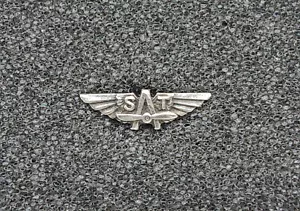 WWII School Of Aviation Trades Sterling Pin - Picture 1 of 3