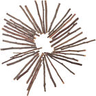 40Pcs Natural Wood Log Sticks for Crafts & DIY Projects