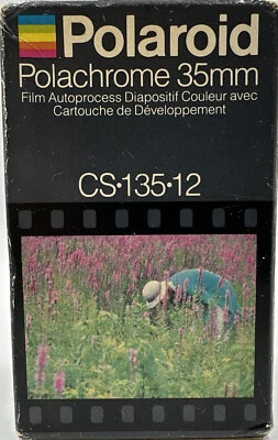 Polaroid Polachrome CS-135-12 Color Transparency 35mm Film NEW & SEALED Expired - Image 1 of 4