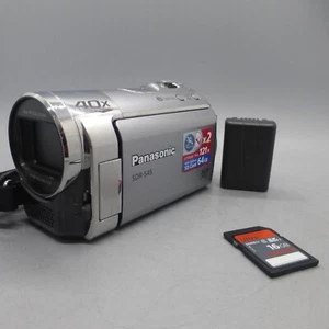 Panasonic SDR-S45 Handheld High Definition Camcorder Silver Tested - Picture 1 of 8