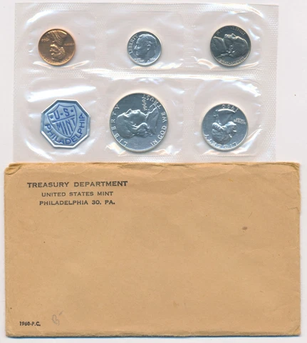 1960 U S MINT PROOF COIN SET Cover