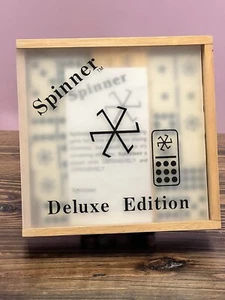 Spinner Deluxe Edition, Double Nines, Vtg Wooden Storage Box 1980’s - Picture 1 of 7
