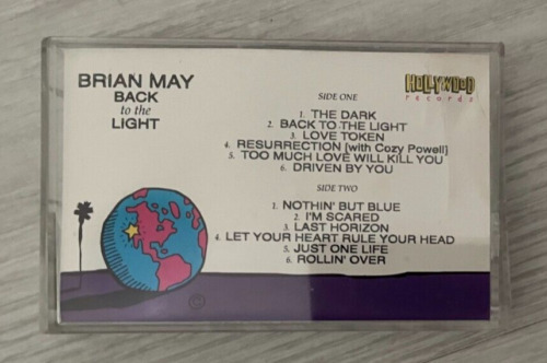 Brian May - Back To the Light PROMO  cassette + memorabilia TORCH ULTRA RARE