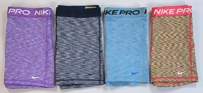 Women's Nike Pro 3" Spacedye HJ6348 Compression Shorts NEW - Image 1 of 3