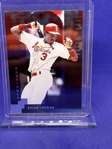 1997 Donruss Brian Jordan 9 Cardinals /2000 - Picture 1 of 2