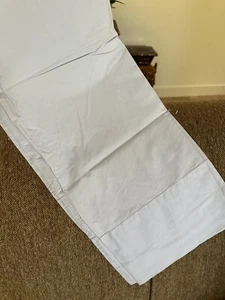 1 Restaurationsbeschläge Kissenbezug Standard Queen hellblau italienische Baumwolle schön! - Bild 1 von 4