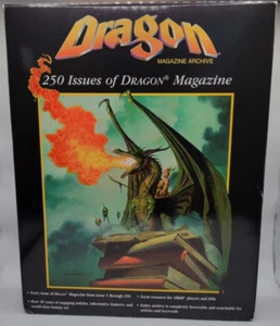 AD&D DRAGON MAGAZIN ARCHIV Ausgaben 1-250 auf 5 CDs Altbestand Big Box - Bild 1 von 22
