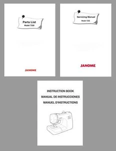 JANOME 7330 Magnolia Instruction manual or Service & Parts List * 0n CD - Picture 1 of 9