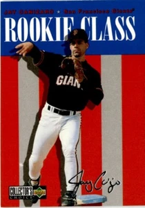 1996 Collector's Choice Rookie Class Silver Foil Signature Jay Canizaro #448 - Picture 1 of 1