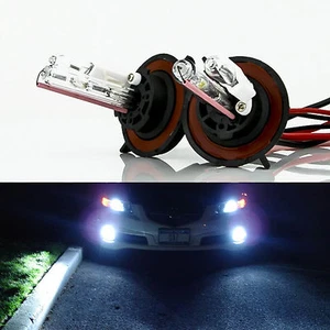 2x XENON HID Bulbs H13 8000K Iceberg Blue 35W Dual Beam Headlight Replacement - Picture 1 of 8