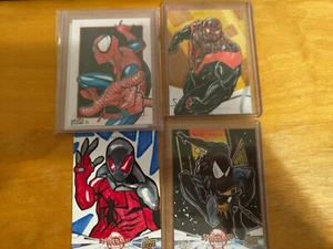 Marvel Spider-man Bulk Cards 30 Cards (Holo, sketch, Rittenhouse, Masterpieces) - Picture 1 of 7
