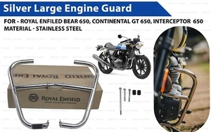 Protector de motor grande SS para "Royal Enfield GT/Interceptor 650, Bear 650" - Imagen 1 de 8