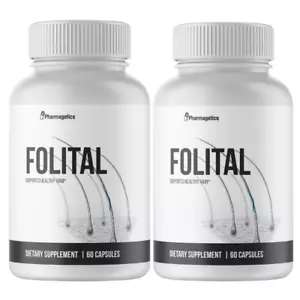 Folital - 2 Bottles 120 Capsules - Picture 1 of 2