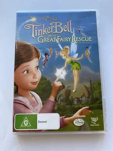 Disney TINKERBELL AND THE GREAT FAIRY RESCUE DVD- LIKE NEW - Picture 1 of 2