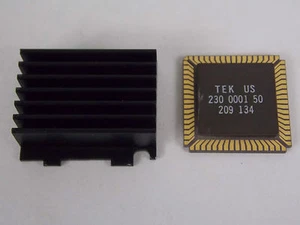 TEKTRONIX OSZILLOSKOP MUTTERPLATINE CHIP P/N 230 0001 50 MIT WÄRMEKÖRPER - Bild 1 von 5