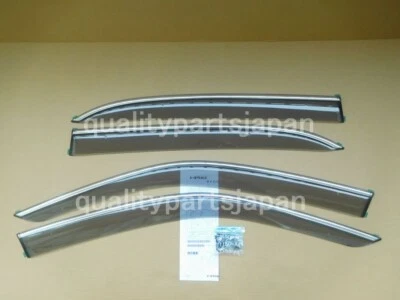 Toyota Celsior UCF30 UCF31 Lexus LS430 Door Window Visors Rain Guards Genuine - Изображение 1 из 3