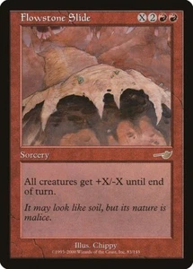 MTG Nemesis --- FLOWSTONE SLIDE --- RARE! NM! Magic the Gathering! - Picture 1 of 3