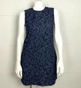 Calvin Klein Jeans Indigo Camo Sleeveless Dress Size L - Picture 1 of 4
