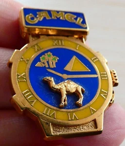 SELTENE PINS AUTO 4 X 4 CAMEL TROPHY UHR GOLDBODEN ZAMAK LIMITIERTE AUFLAGE - Bild 1 von 4