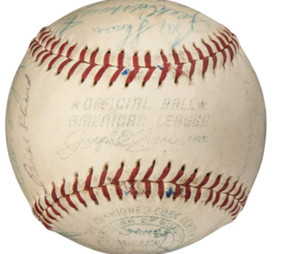 Original Autographed Baseball MLB Balls 