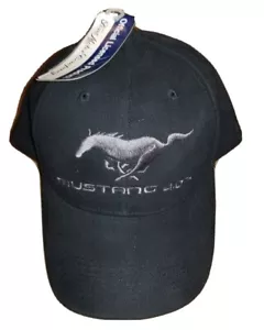FORD Mustang hat New RaRe 40th Year Anniversary RaRe Black NWT NEW w/ tags Vtg - Picture 1 of 5