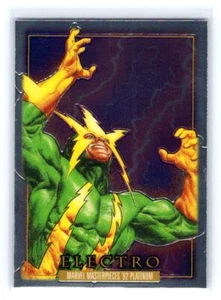 2024 Marvel Masterpieces '92 Platinum #23 Electro -Base - Picture 1 of 2