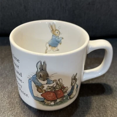 Vintage 1993 Wedgwood Peter Rabbit Tea Cup Mug Made in England - Image 1 of 4