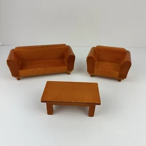 Pottery Barn Kinder Puppenhaus Möbel Wohnzimmer Garnitur Sofa Garnitur Tisch - Bild 1 von 5