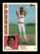 1984 Topps Tiffany #7 Gary Lucas NM/NM+ Padres 233146