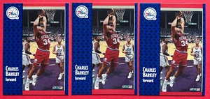 x3) 1991 Fleer #151 Charles Barkley Philadelphia 76ers 🏀 EX-NM - Picture 1 of 2