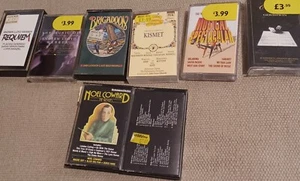 8 x Musicals Gershwin Noel Coward Requiem Kismet Cassette Tapes JOB LOT bundle - Picture 1 of 3
