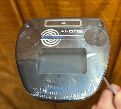 Odyssey Golf RH 2024 AI-ONE 2-Ball Jailbird Mini 35" Dual Bend Mallet Putter - Image 1 of 4