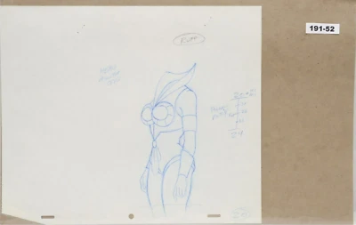 He-Man And The Masters Of The Universe Original Production Drawing 191-52 - Image 1 of 3