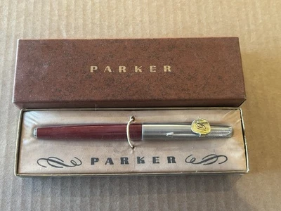 Parker 61 NOS钢笔带盒原价贴纸 — 第 1/4 张图片