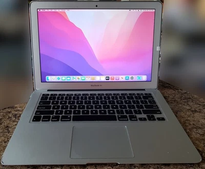 MacBook Air 2017 13" A1466 Intel Core i5-5350U 1.8ghz 128GB 8GB Monterey OS - Image 1 of 4