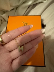 Hermes mini H pop necklace - Picture 1 of 3