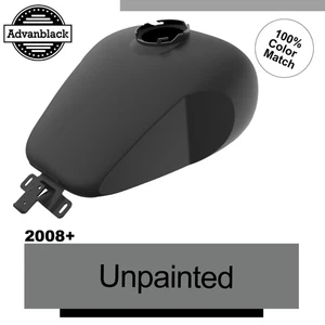 Unpainted Holeshot Gas Tank with Knee Cutout For Harley Touring 08-23 - Picture 1 of 8