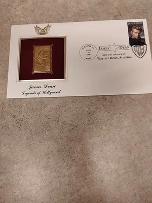 James Dean First Day Of Issue Stamp + Turn Of The Century First Day Of Issue... - Image 1 of 4