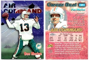 1997 Topps Chrome DAN MARINO Air Command #1 Miami Dolphins HOF - Picture 1 of 1