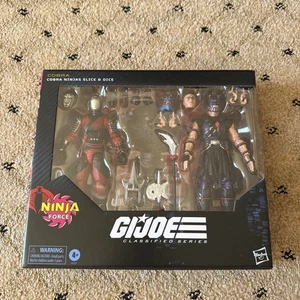 SDCC 2025 HASBRO GI JOE COBRA 6” NINJA FORCE REBANADA Y DADOS SERIE CLASIFICADA #160 - Imagen 1 de 2